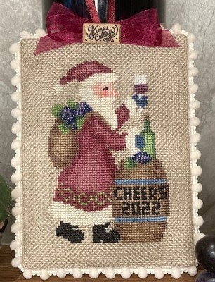 (image for) Rustic Wine Lover's Santa